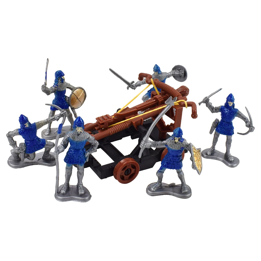 juguetes de pequeños guerreros