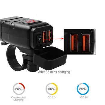 車ワイヤレスbluetooth MP3プレーヤー車ハンズフリー雰囲気ライトfmトランスusb QC3.0急速充電器