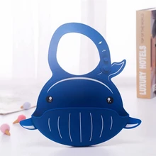 Новые силиконовые водонепроницаемые нагрудники мультфильм животные кит кормления оснастки кнопки нагрудник мягкие детские впитывающие фартуки# m