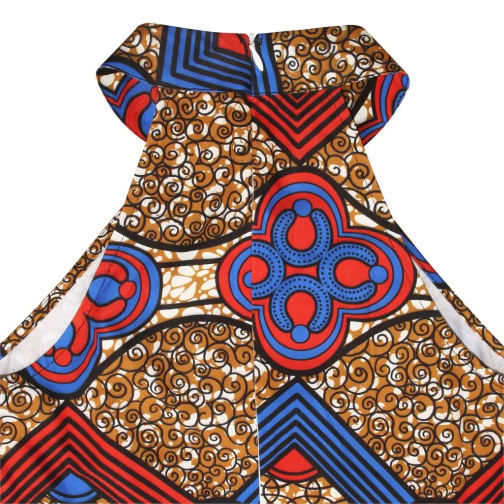 Robe longue africaine Wax Dashiki Ankara 137