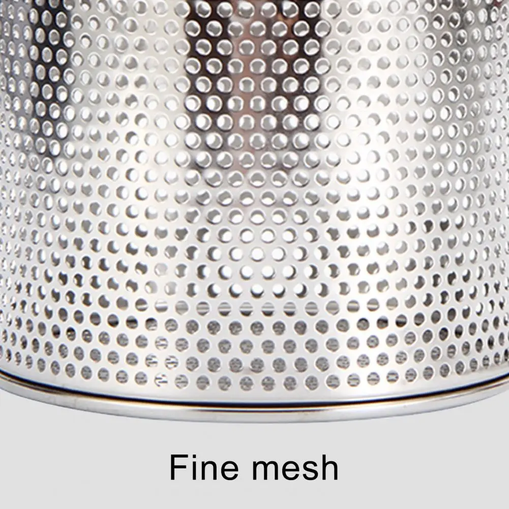 Seasoning Basket Chained Reusable Cylindrical for Tea Lovers