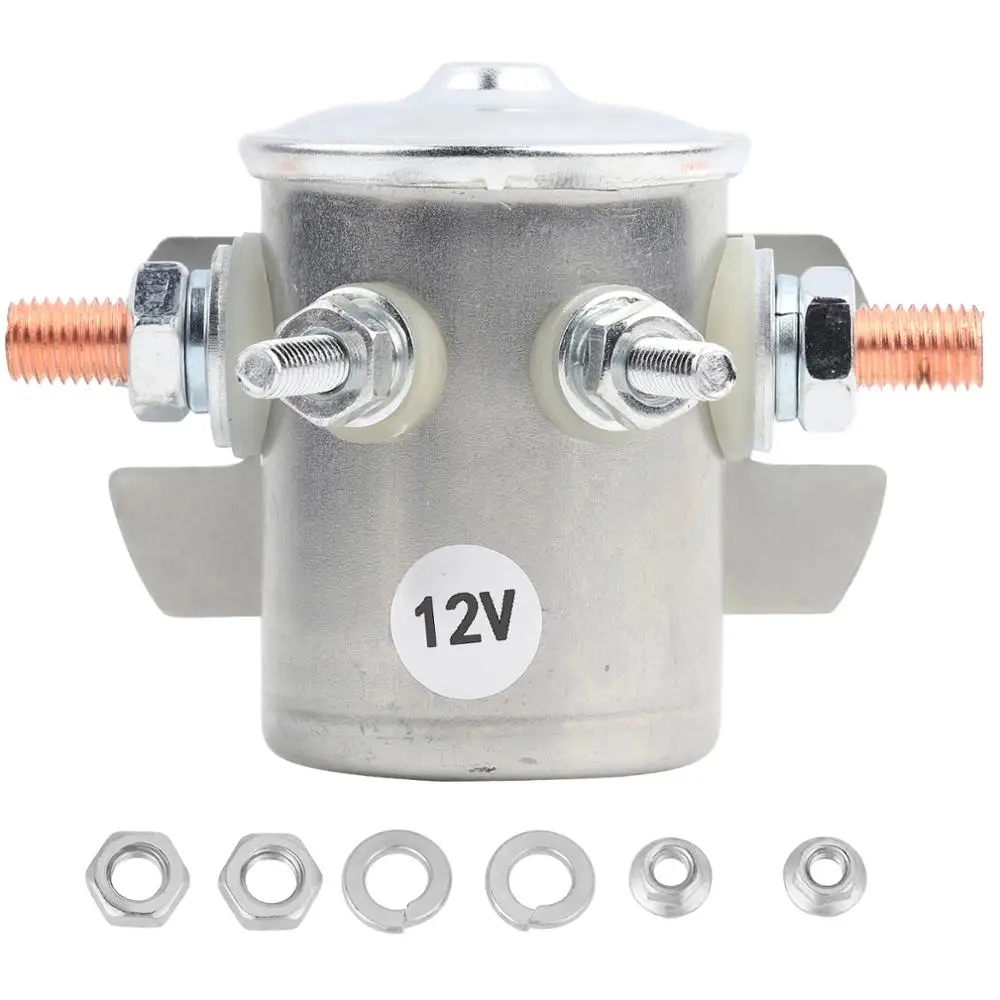 12v 200a Dustproof Normally Open Switch Relay Start Relay Plate Start Oil Pump