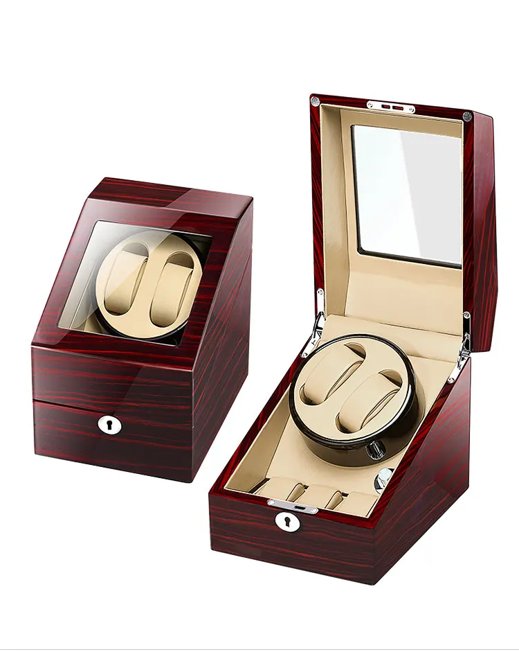 Двойные часы Winder Box Ewelry мотор механический-часы Winder шейкер часы дисплей автоматические часы Winder