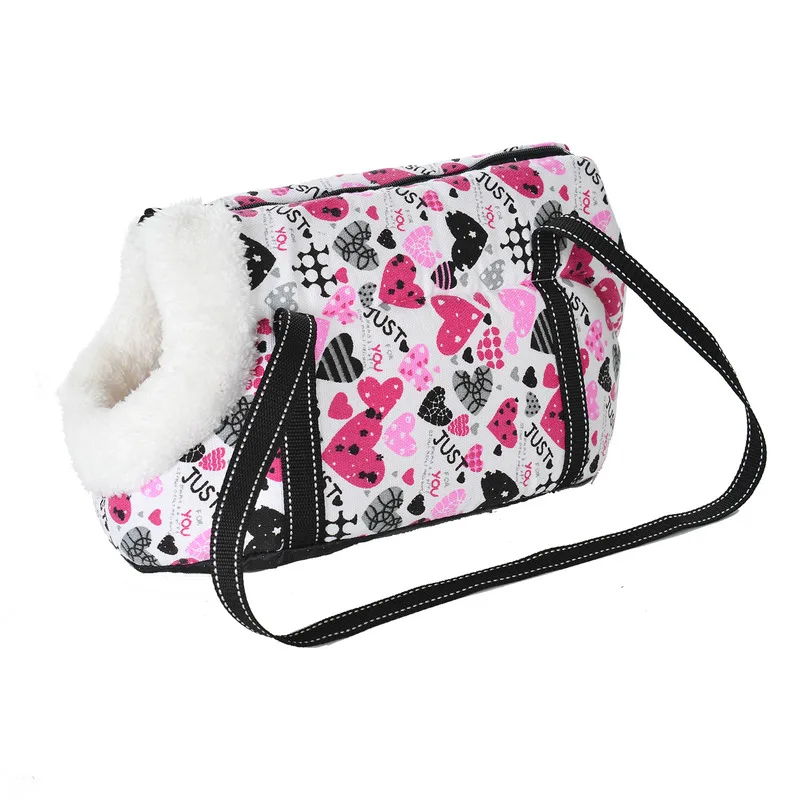 thumbnail image 1 of Transportín clásico para mascotas para perros pequeños, cómodo y suave, para cachorros, gatos, perros, mochila, bolsa de viaje para exteriores, bolsa tipo bandolera para mascotas, suministros para mas, 1 of 5
