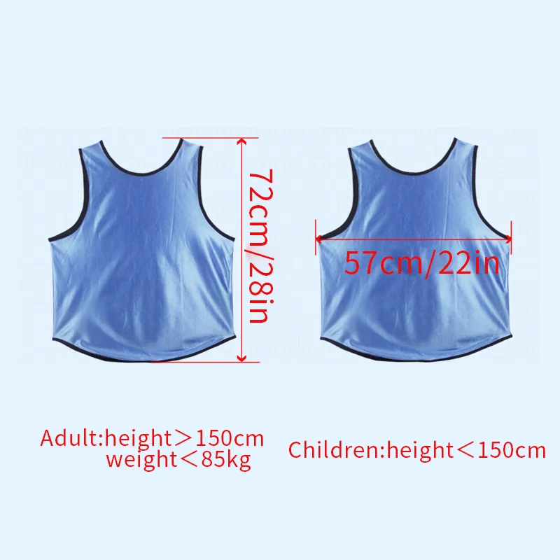 SHINESTONE Adult Child Football Team Sports Soccer Training Vest Pinnies Jerseys Quick-dry Breathable Training Bib Outdoor Vest
