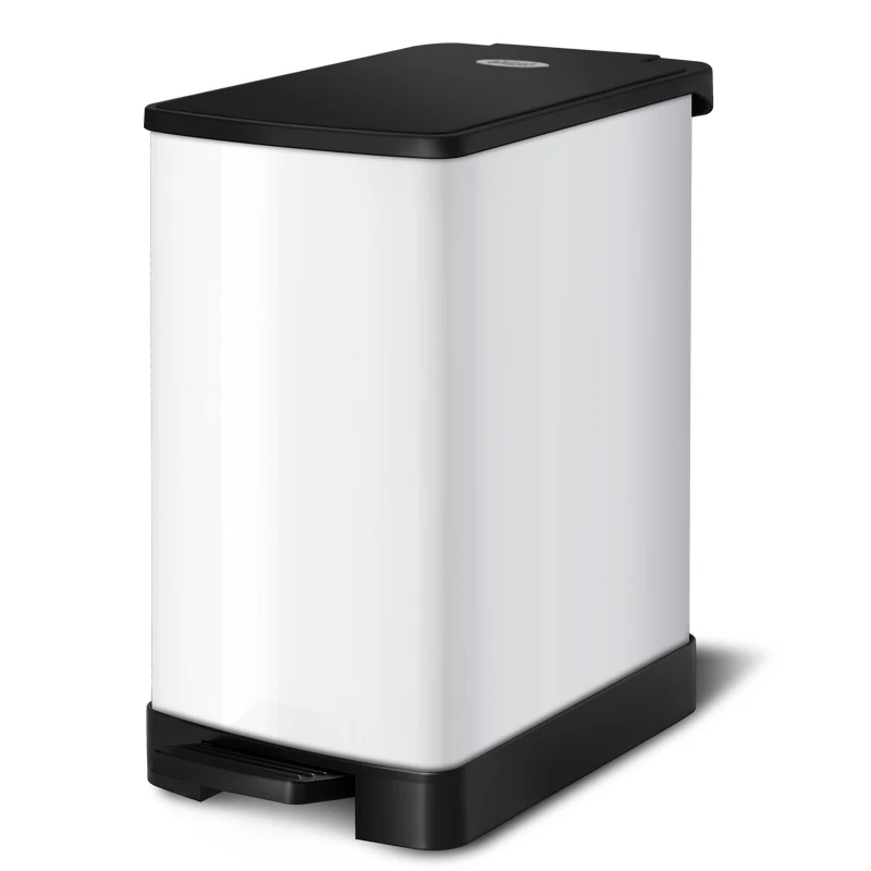 Step Bins нержавеющая сталь сатин квадратная мусорная корзина контейнер для