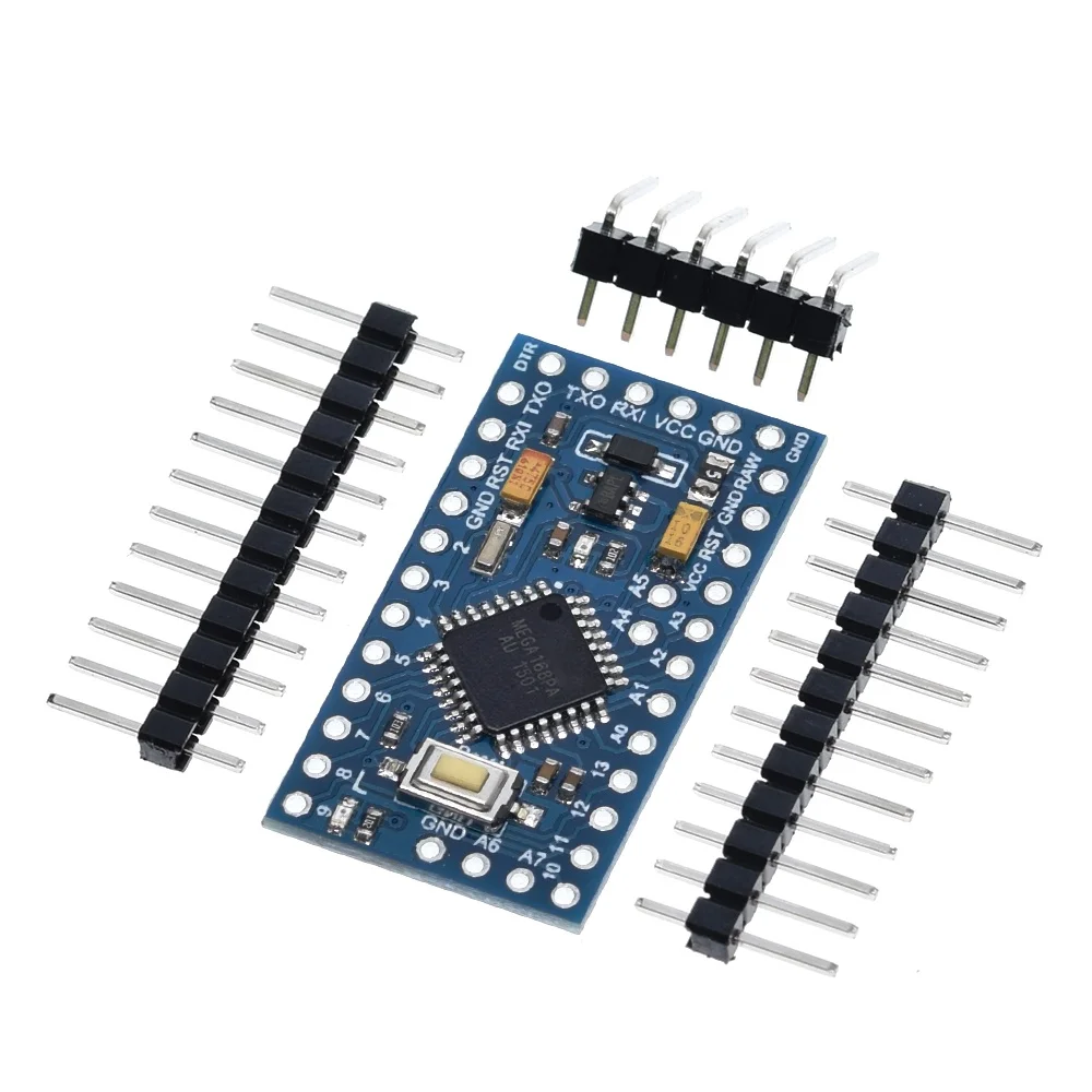 Pro Mini 168 Mini 5V/16M ATMEGA168 ATMEGA168P-AU 5V/16MHz For Arduino