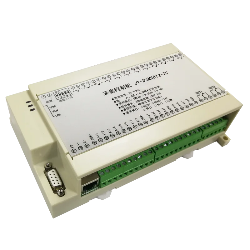 DAM8812-PT 8 аналоговый вход 8 аналоговый выход 8pt100 температура 8 аналоговый 2 реле