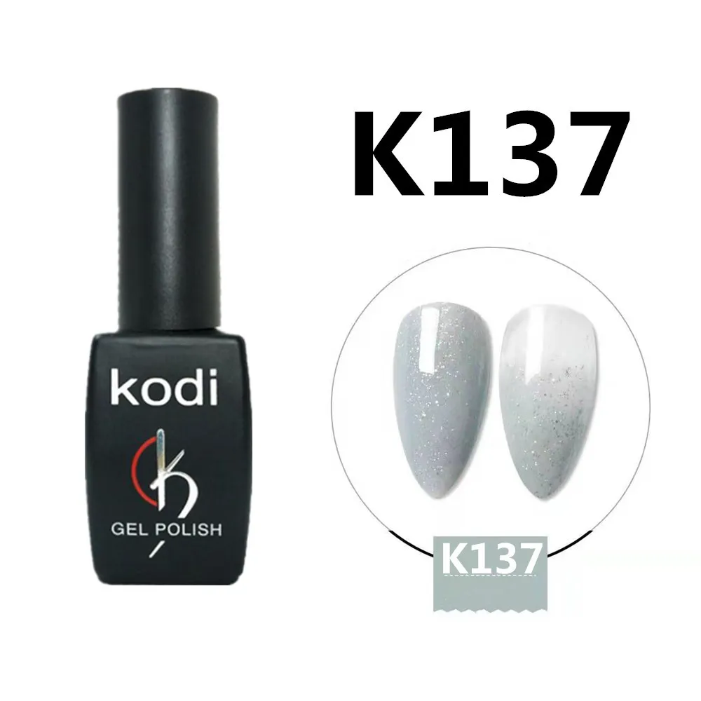 K137 KODI гель для ногтей 8 мл Блестящий блестящий порошок УФ-Гель-лак Гибридный полуперманентный впитывающий светодиодный Гель-лак для ногтей - Цвет: K137