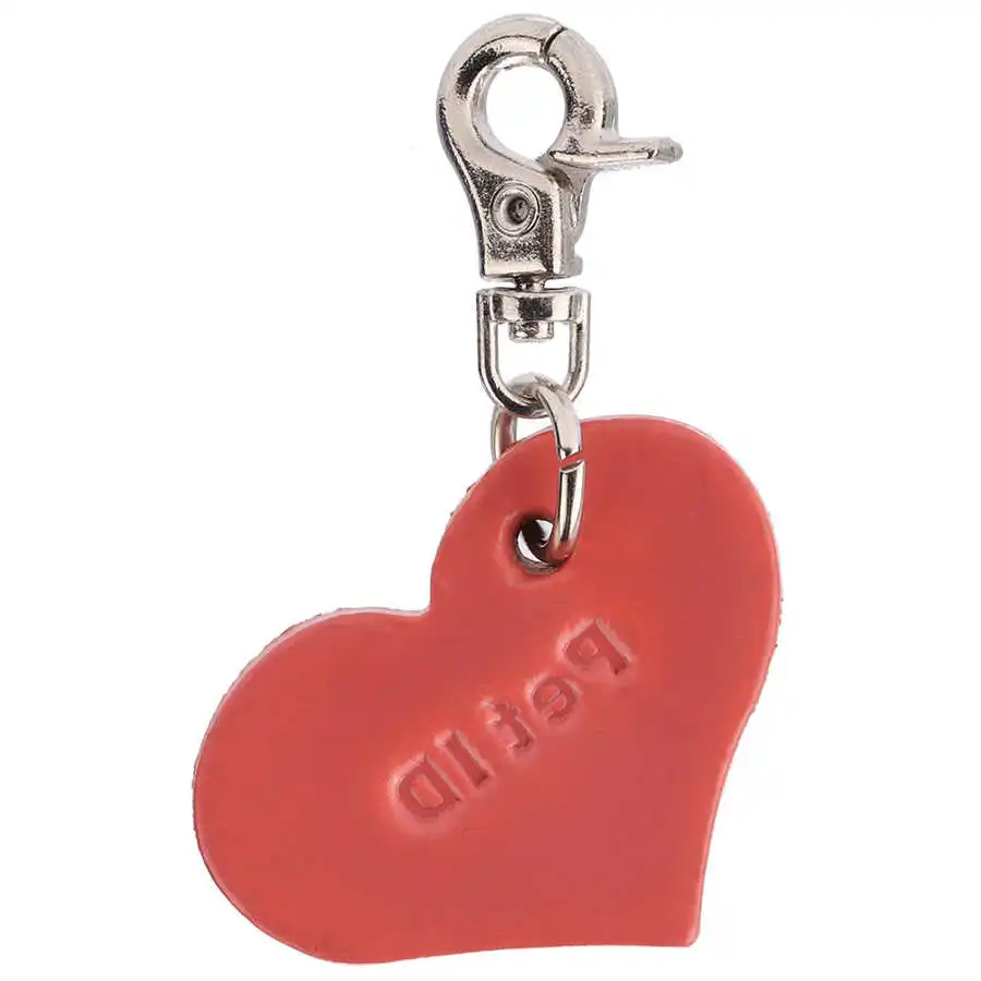 Pet Identification Tag Leather Dog Cat Collar Name House Phone Number Card Prevent pet from getting lost | Дом и сад