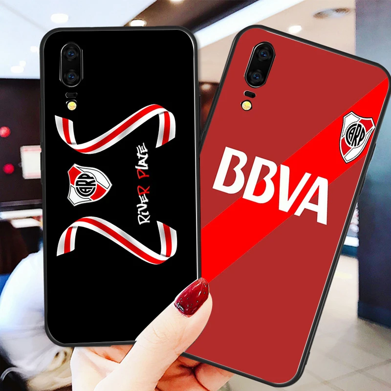 Чехол для телефона FC River Plate Huawei P10 P20 P30 Pro черный мягкий ТПУ DIY чехол Pratto For Honor10 8 Honor