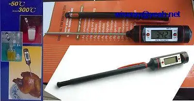 

DHL/EMS 20x digital thermometer stainless steel probe for Cooling heating food processing-A7