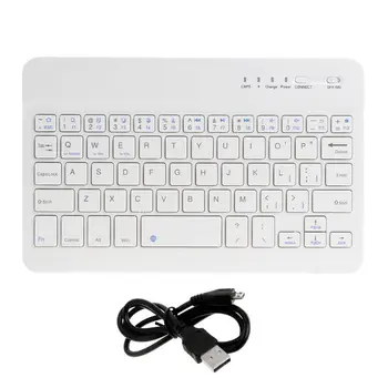 

Ultra Slim 59-Key Wireless Bluetooth Keyboard For IOS Android Windows PC Computer D08B