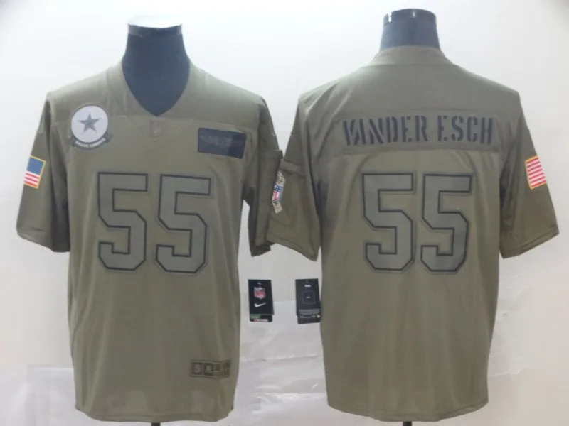 3 A+ Men's Leighton Vander Esch Dallas# Cowboys Jersey - Цвет: 3