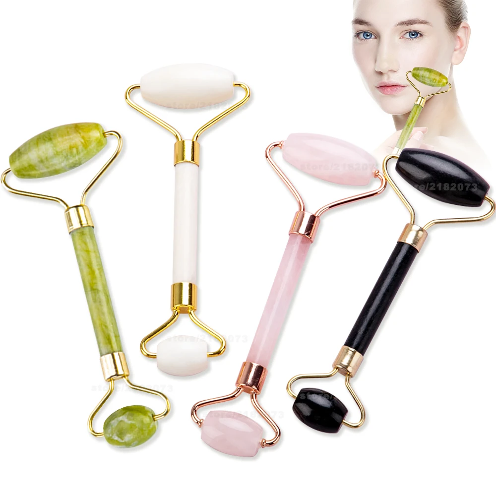 1 шт. массажер из натурального нефрита для лица |