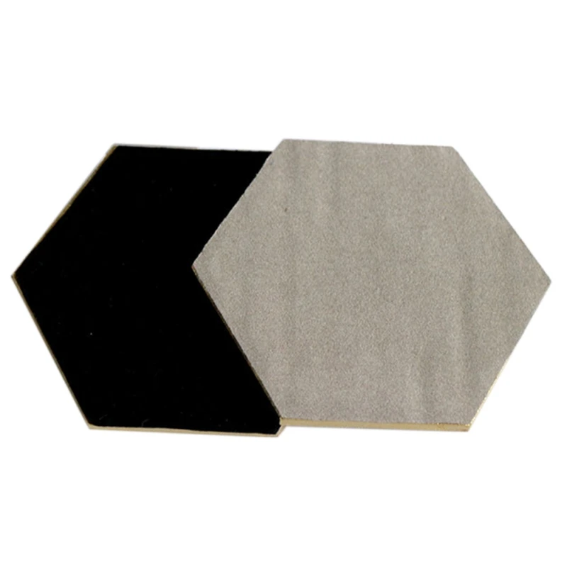 Керамическая подстаканник скандинавский шестигранный позолоченный подстилочный коврик с изоляцией для стола Украшение обеденного стола дизайн в золотом