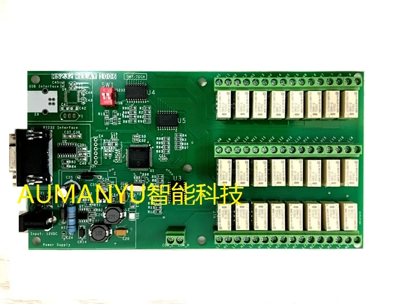 24 канала мультиплексирования реле мультиплексор Omron реле сигнала контрольная панель реле матричный коммутатор