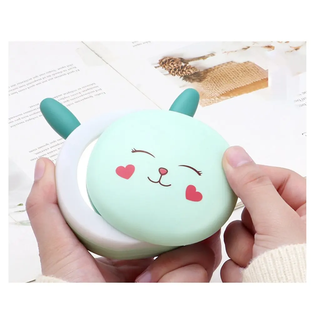 USB Warm Heater Hand Warmer Portable Mobile Power Supply Macarons Double Heating Mini Portable Hand Warmer Quick Warm