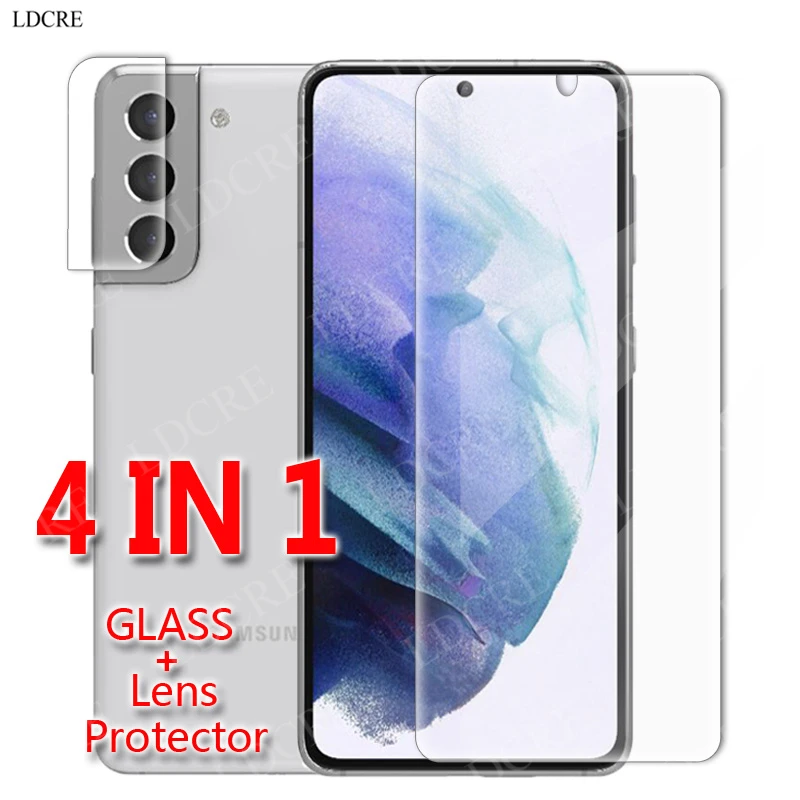 

For Samsung Galaxy S22 Glass Samsung S21 FE Glass Screen Lens Protector Film Tempered Glass For Galaxy S22 Plus S21 Plus S20 FE