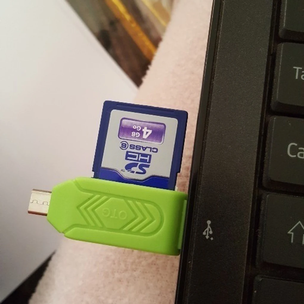 Cellphone Camera SD TF Mini SD SDHC Memory Card Micro USB USB 2.0 OTG Card Reader Adapter