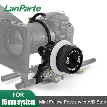 

LanParte AB stop Arri standard Lightweight cine cinema camera 15mm studio DSLR camera Mini follow focus