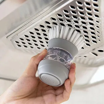 

Household Cleaning Non-stick Oil Automatic Liquid Cleaning Brush for Dishwashing Decontamination Wash Pot Kitchen Supplies