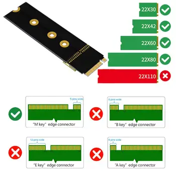 

SFF-8639 U.2 to NGFF M.2 Key M Extension Cable for U.2 NVME SSD