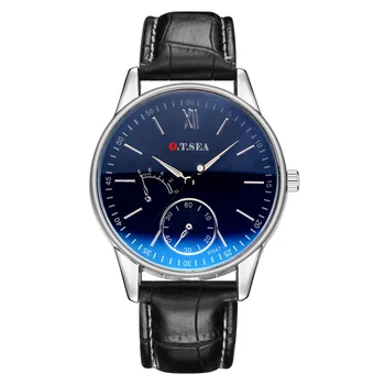 

2020 New Fashion Design And New Blu Ray Glass Watch Neutral Quartz Simulates Wrist Mens Watch reloj mujer Simple watch for men