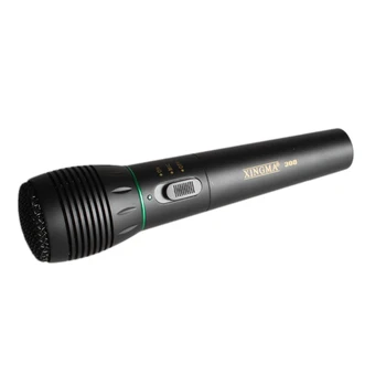 

XINGMA AK-308G Professional Dynamic Microphone Wireless Handheld Metal Microphone with Wireless Receiver for Karaoke