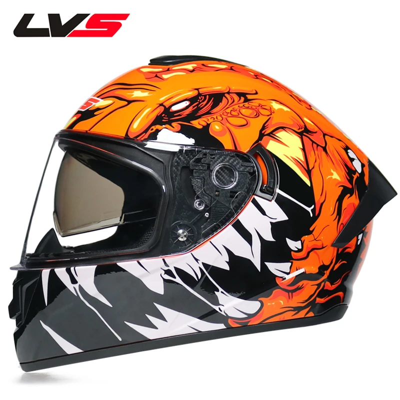 Мотоциклетный шлем Полнолицевые гоночные шлемы с двойным козырьком гоночный шлем для мотокросса мотоциклетный шлем