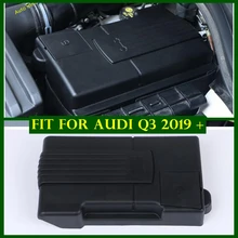 

Engine Battery Dustproof Negative Electrode Waterproof Protect Cover Kit Plastic For Audi Q3 2019 - 2021 Accessories Car-styling