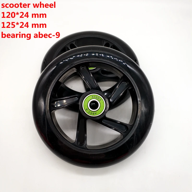 Бесплатная доставка скутер колесо искусственная кожа подшипник abec 9|scooter wheel|pu