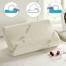 Pillow Bamboo Protective Cervical-Spine And Slow Fiber Neck Rebound Sweat-Absorbing