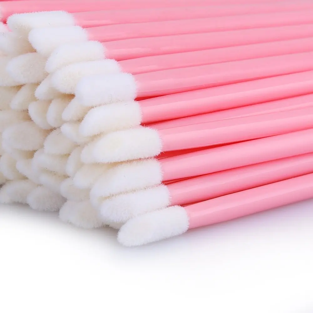 500PCS Disposable Lip Brush Soft Women Accessories Wholesale lip gloss Wands Applicator Perfect Best Make Up 2