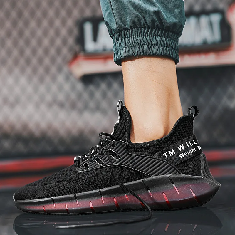Men's running shoes air cushion sports shoes breathable adult vulcanized shoes coach shoes zapatillas hombre casual shoes large
