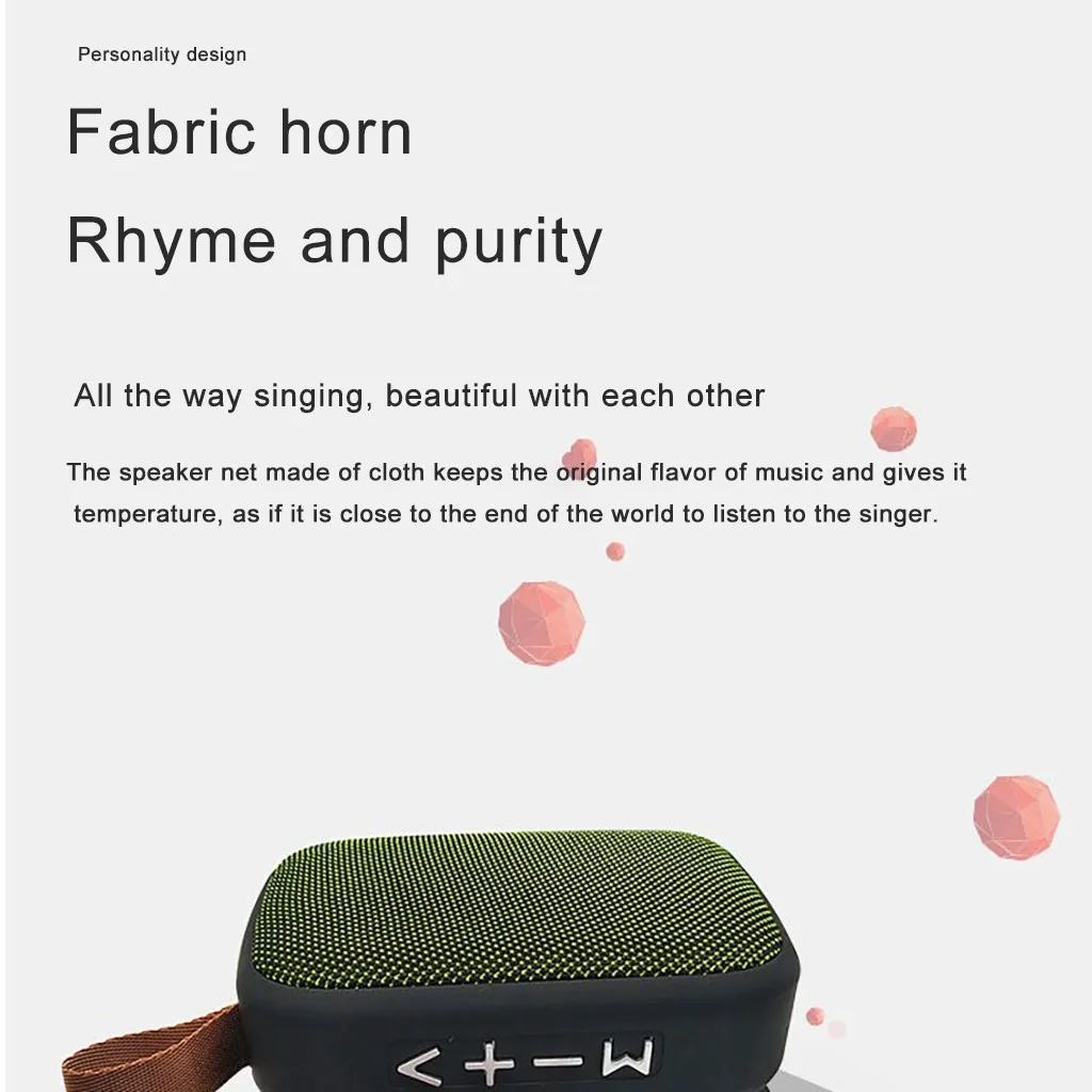 Wireless Bluetooth Speaker Waterproof Mini Portable Stereo music Outdoor Handfree Speaker For iPhone For Samsung Phones#P30
