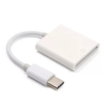 

USB C to SD Card Reader, Type C Thunderbolt 3 Adapter Compatible with iPad Pro 2018, MacBook Pro/Air, Samsung Galaxy S10/S9/S8,