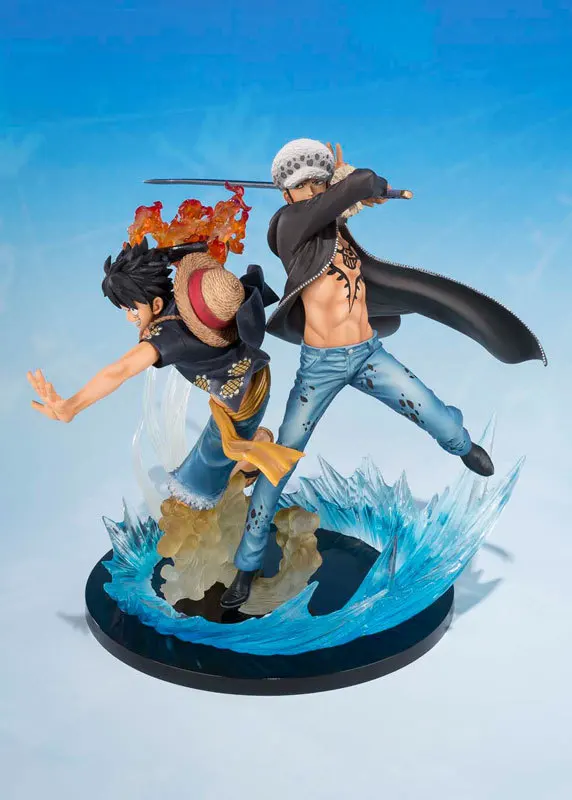 

Cheng yuan Toy OnePiece HNA King Luffy And Trafalgar Garro Five Anniversary Commemorative Edition Garage Kit