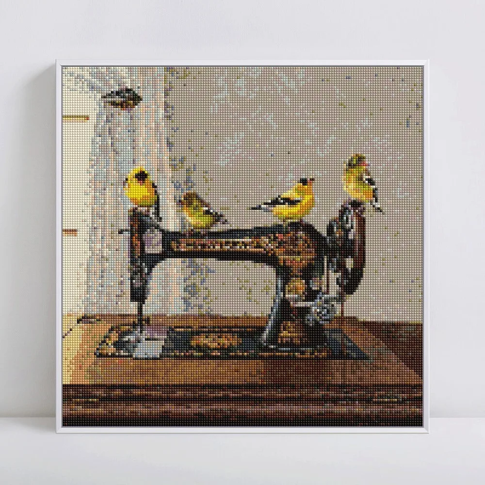 HUACAN-5D-DIY-Diamond-Painting-Sewing-Machine-Diamond-Mosaic-Cartoon-Full-Square-New-Arrival-Picture-Of