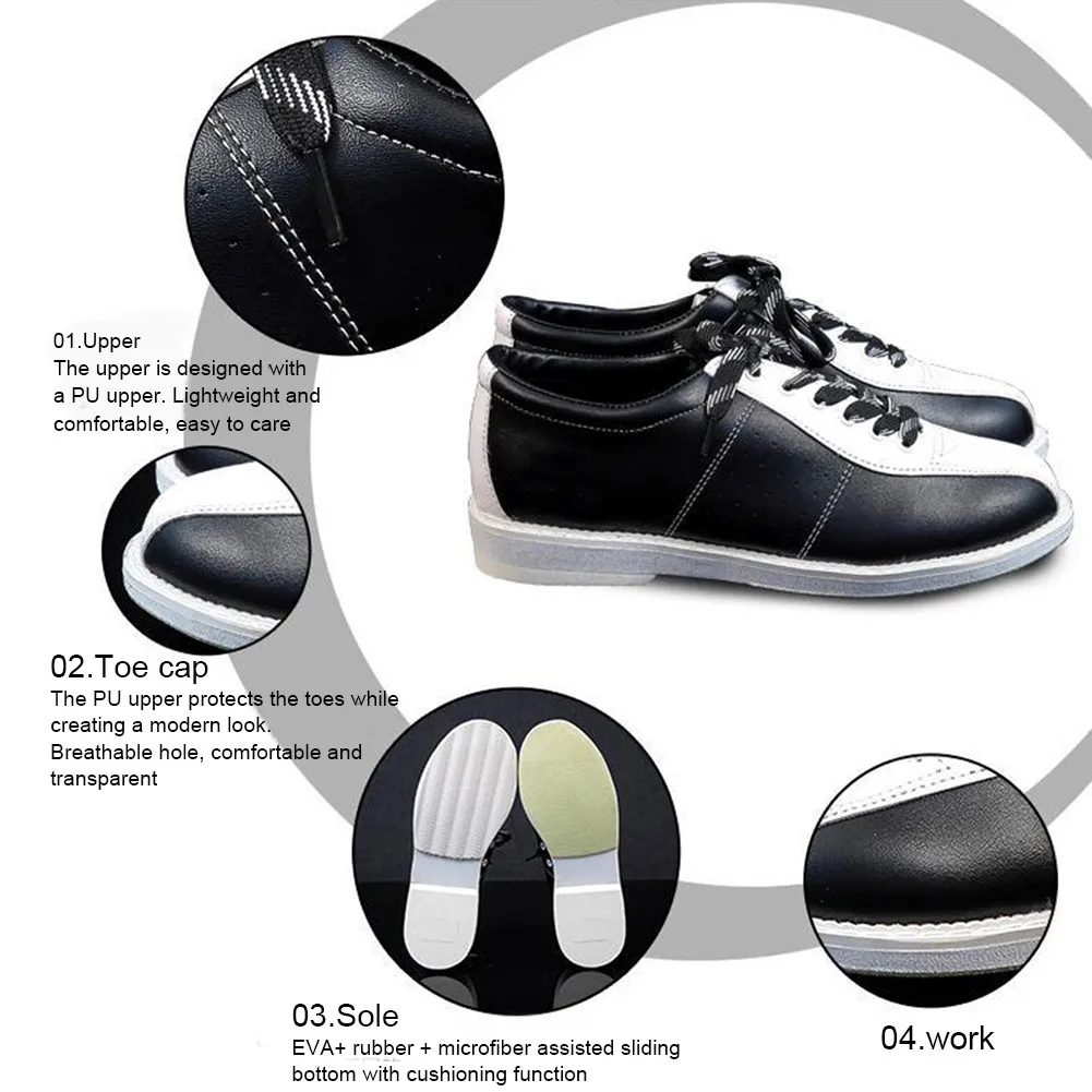 Принадлежности для боулинга, мужская и женская обувь для боулинга, нескользящая подошва, спортивная обувь, дышащая обувь для фитнеса, G66