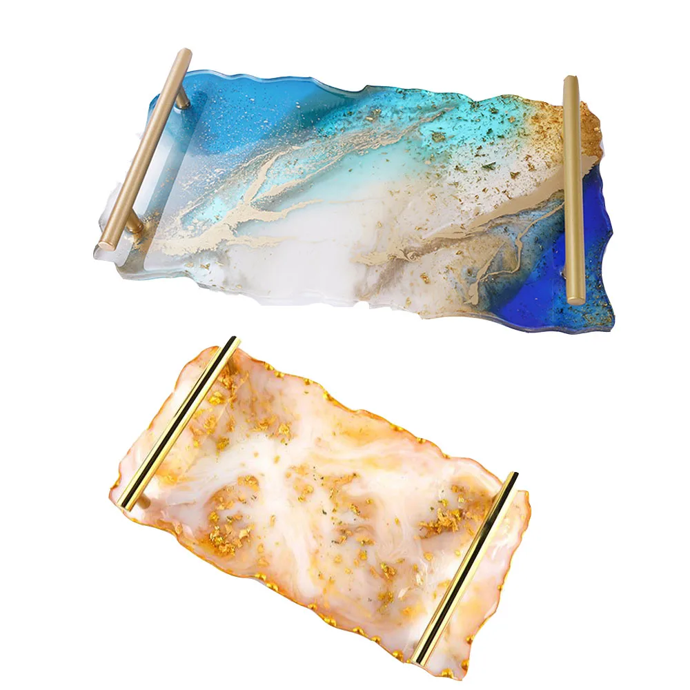 SuperIrregularCoasterTraySiliconeMoldFluidArtistMakingUVEpoxy