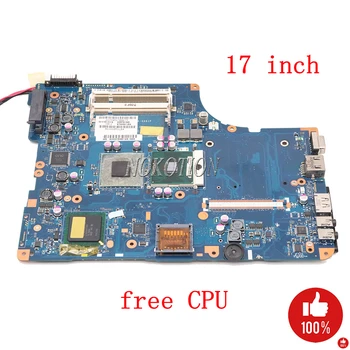 

NOKOTION K000078970 K000078980 For Toshiba satellite L500 L505 Laptop Motherboard KSWAA LA-4981P DDR2 GL40 17 inch Free CPU