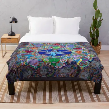 

Star Child Throw Blanket Soft Sherpa Blanket Bed Sheet Single Knee Blanket Office Nap Blanket