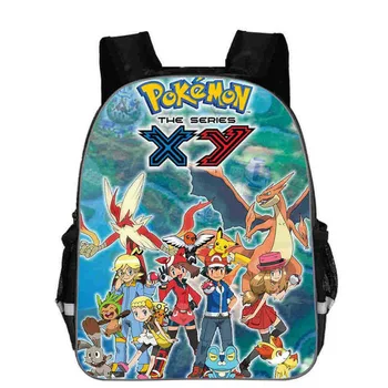 

Anime Pokemon Backpack Boys Girls School Bags Children Pikachu kindergarten Backpack For Kids Gift Backpacks Schoolbags Mochilas