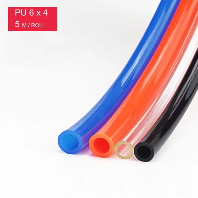 10 mètres 8mm 6mm 4mm 10mm Tuyau d'air Tuyau pneumatique Tuyau de tube pu  Tuyaux 12mm 14mm 16mm Pour compresseur Tube en polyuréthane 8x5mm 6x4 12x8