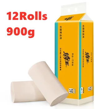 

Toilet Tissue Home Bath Paper Bath Toilet Roll Paper Roll toilet paper White Towels Tissue Soft Toilet Paper Skin-friendly Paper