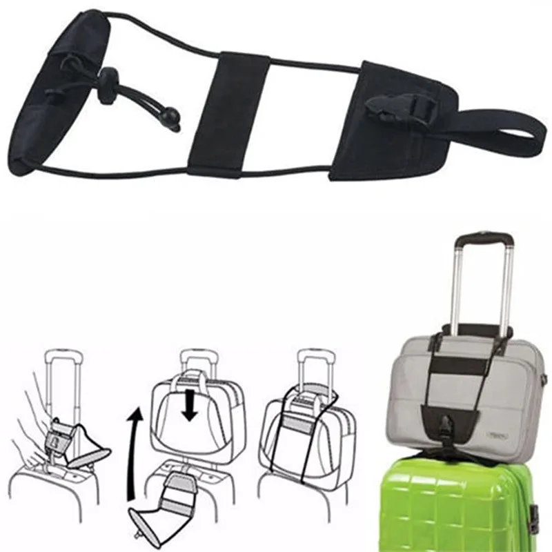 Packing belt luggage suitcase Collapsible Trolley Bags Folding Shopping Grocery Bags Organizer Storage Bag rope bag bungee