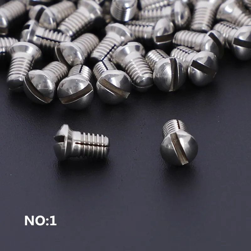 40 sets Hair Scissor Screws with 100 pcs Scissor bumpers silencer Barber repair kit Parafuso Accessory 2