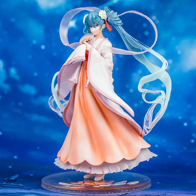 Фигурки японского аниме Vocaloid Hatsune Miku Harvest Moon Ver. Фигурка модель игрушки - Цвет: No box