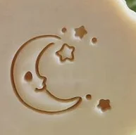 size 5cm Натуральное мыло ручной работы акриловое уплотнение Мини DIY натуральная Органическая стеклянная печать - Цвет: size 5cm
